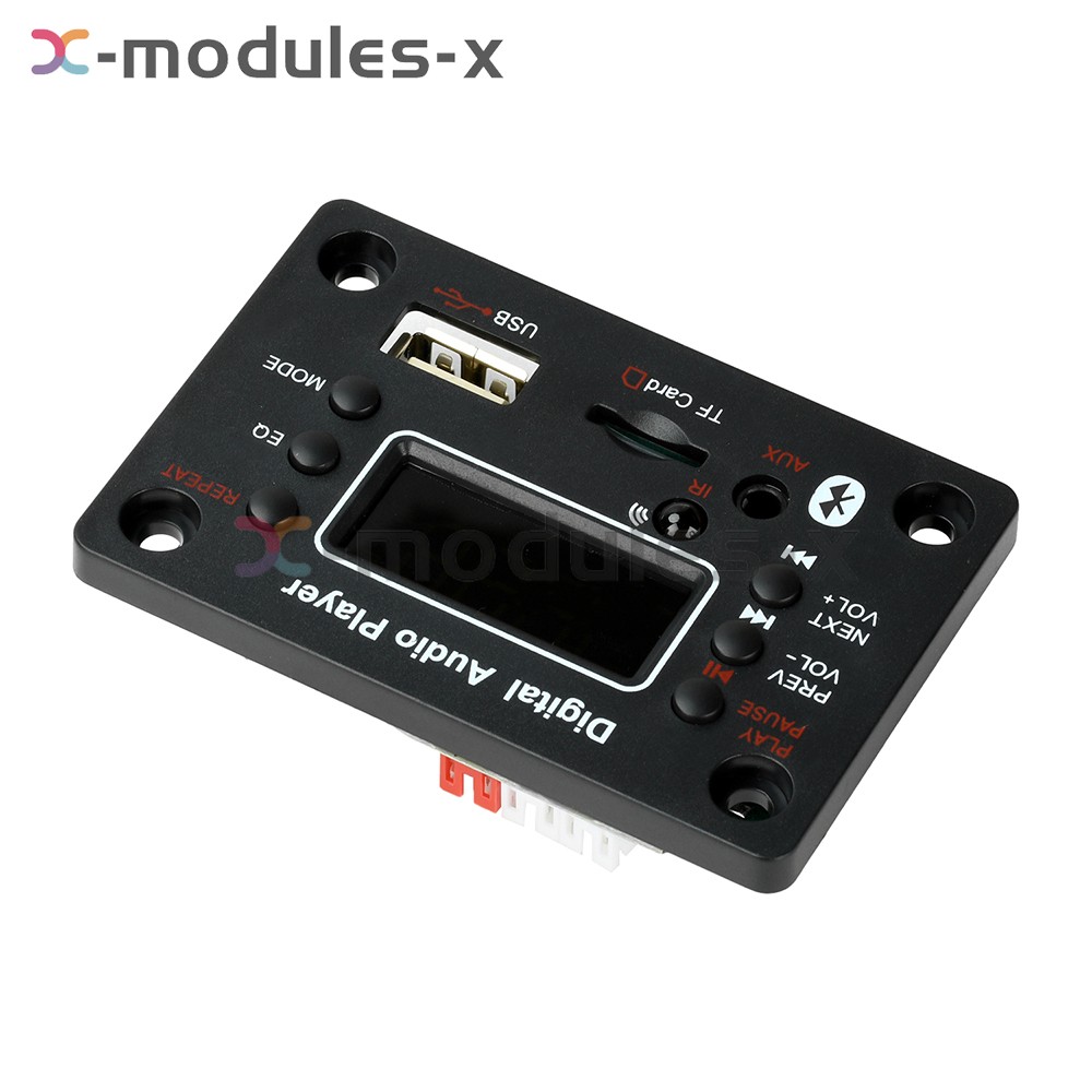 Audio Amplifier Board 2*25W 2CH Bluetooth 5.0 MP3 Decoder Board with Amplifier