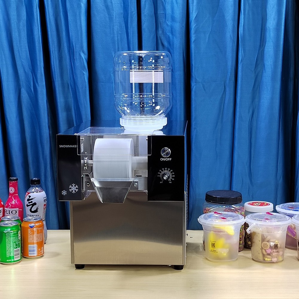 90% New Automatic 176lbs/day Snowflake Ice Machine Shaved Ice Machine