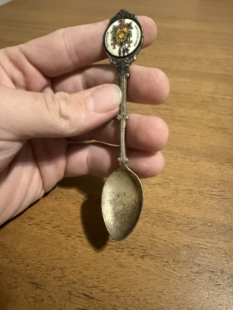 Butcherer Switzerland Decorative Spoon Cookoo Clock Pattern