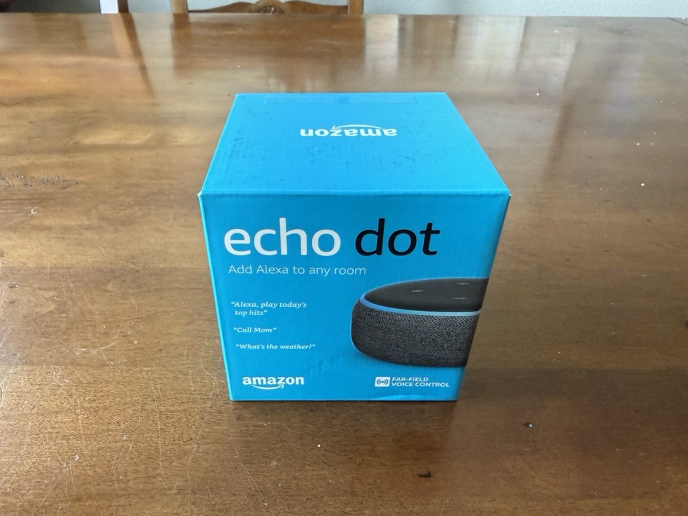 Amazon Echo Dot (3rd Generation) Smart Speaker - Charcoal