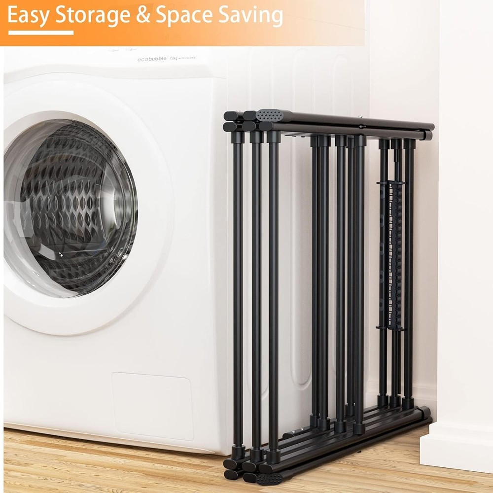Clothes Drying Rack Indoor Outdoor Foldable Space Saving Laundry Drying