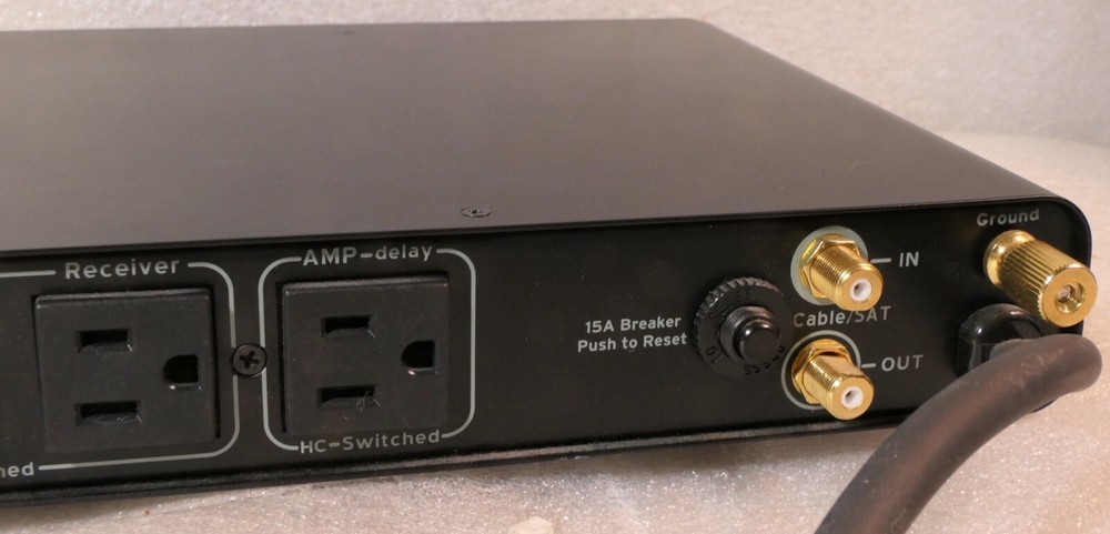 BELKIN MODEL #AP20800-08-BLK SURGE PROTECTIVE DEVICE