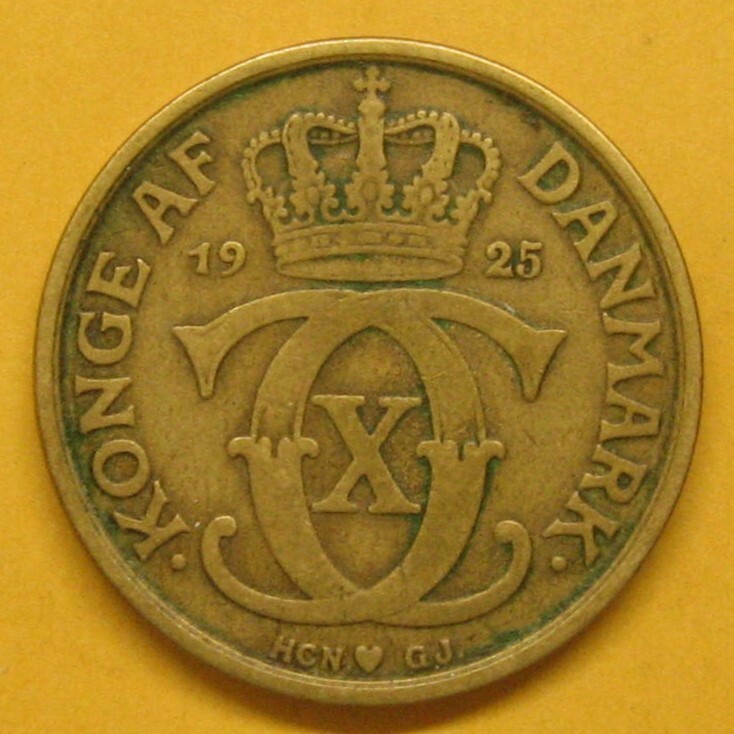 1925 Denmark 1 Krone Take a Look