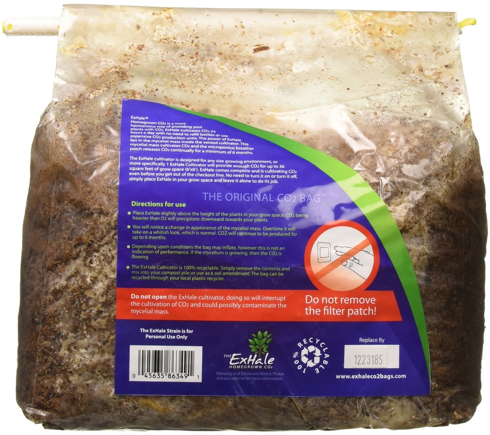 Exhale CO2 Exhale XL CO2 Bag