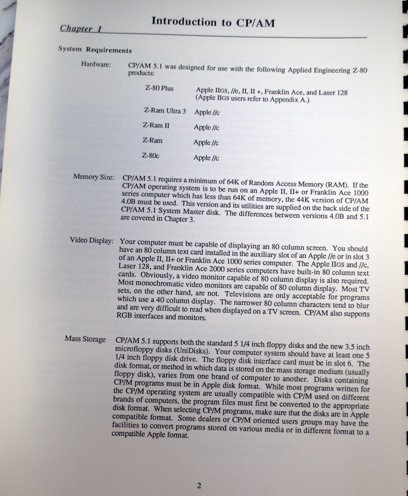 Applied Engineering CP/AM 5.1 User Guide