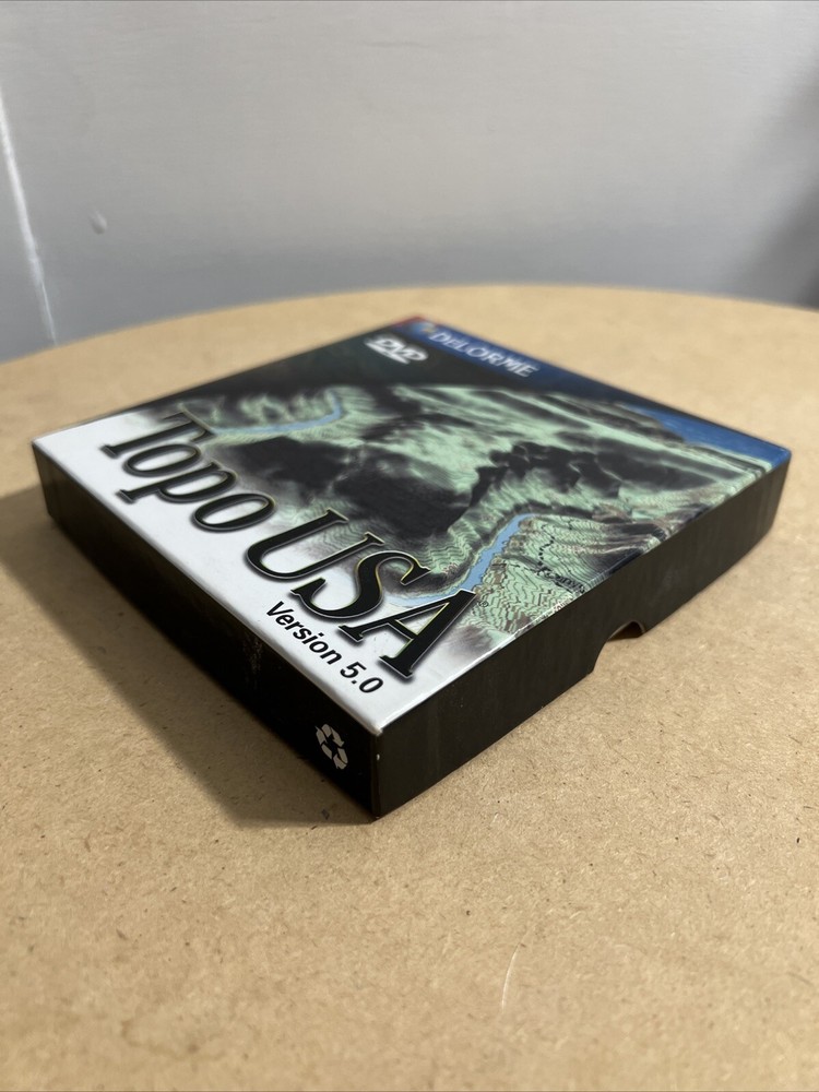 DeLorme TopoUSA Version 5.0