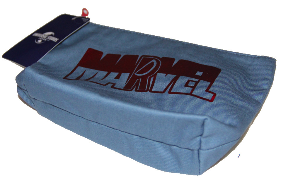 Marvel Universal Studio Japan Denim ID Pass Holder & Make up Pouch case set