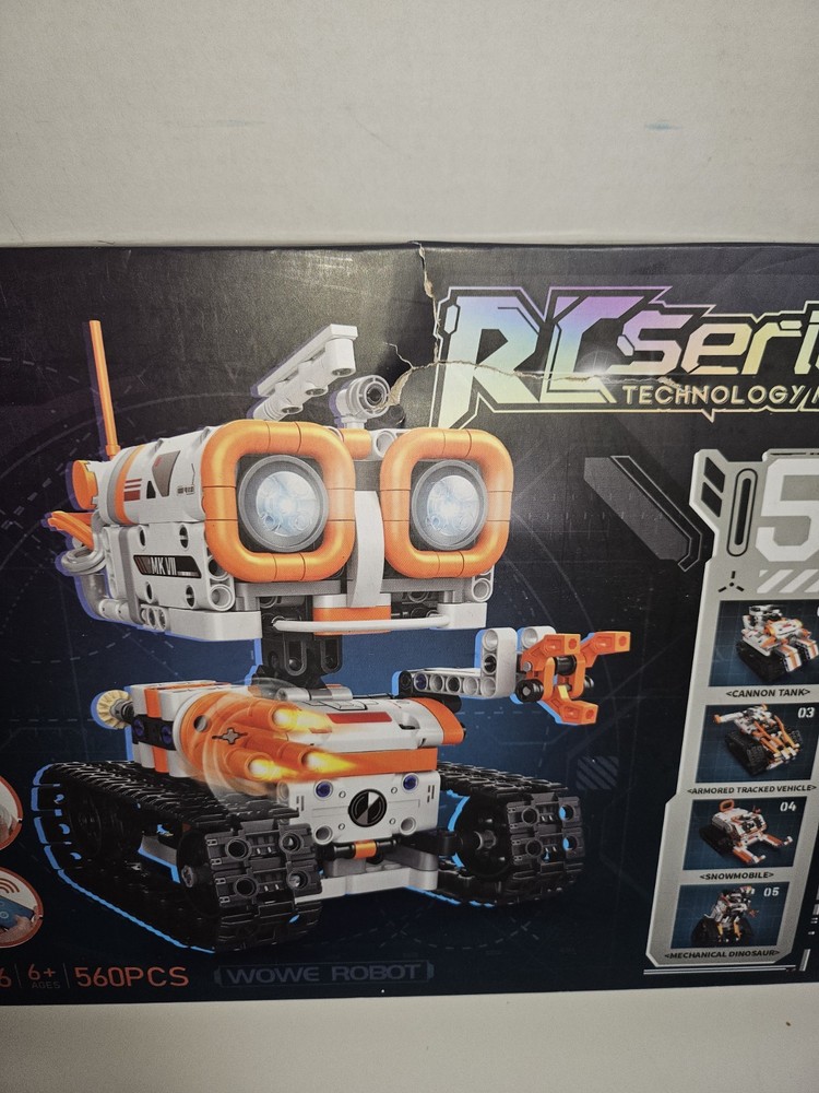 STEM Robotics Kit for Kids Ages 8-12 8-14+, 5-in-1 Remote/APP Control Coding Rob