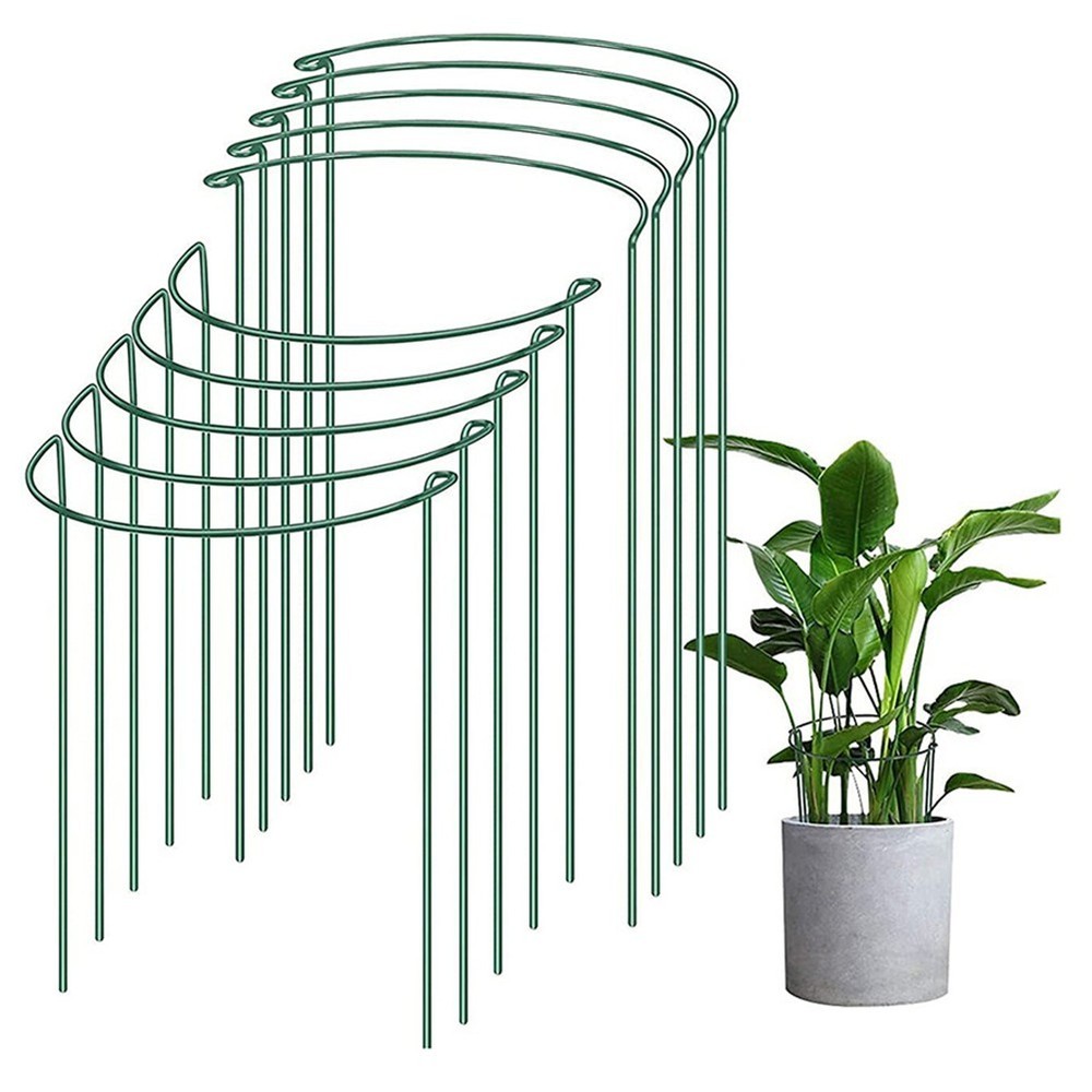 Flexible For Garden Support Stakes Suitable for Various Flowering Plants