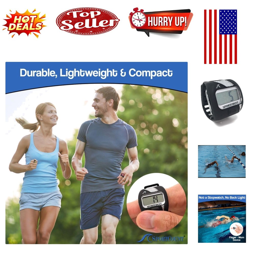 SportCount Waterproof Digital Lap Counter