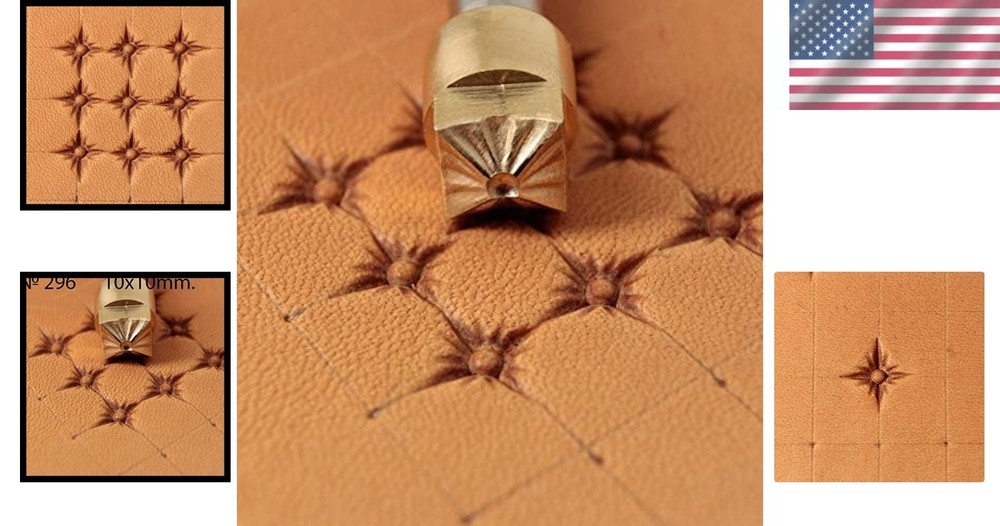 Durable Sofa Leather Stamp Tool - Ideal for Customizing Wallets, Belts & More