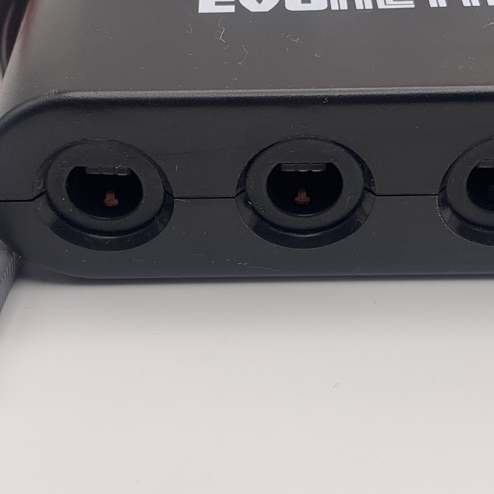 EVORETRO 4 Port Adapter for Gamecube Controller Wii U, Switch, and PC USB