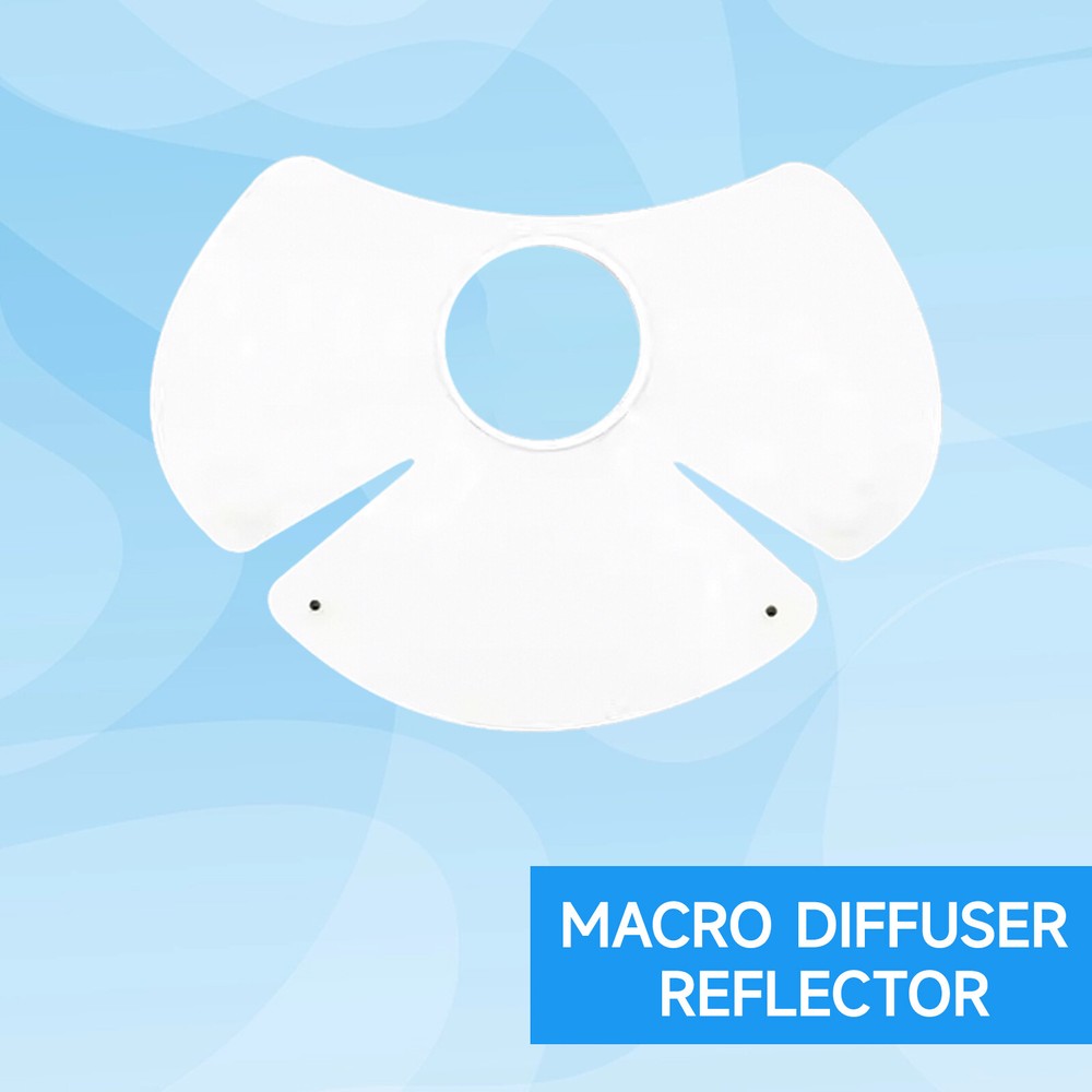 Flash Diffuser Soft light Reflector Modifier Kit For Macro Photography SLRvv