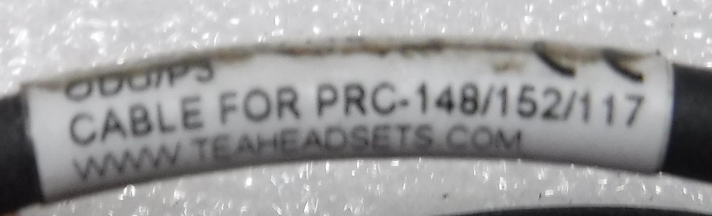 INVISIO PRC-148 AUDIO INTERFACE CABLE FREE SHIPPING