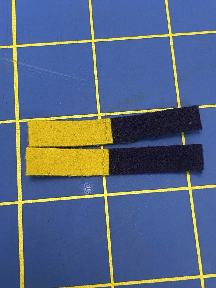 SERVICE FLASH FOR R.A.S.C. YELLOW/BLUE Patch