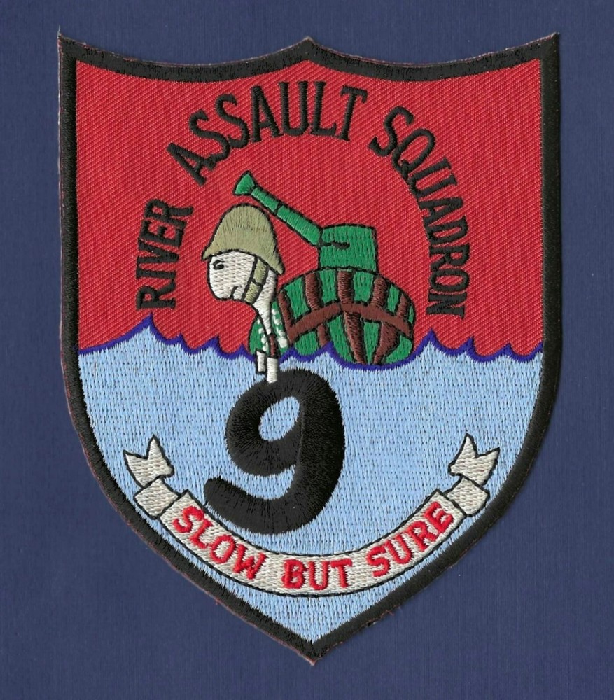 US Navy / Army Joint River Assault Squadron Nine Vietnam Patch