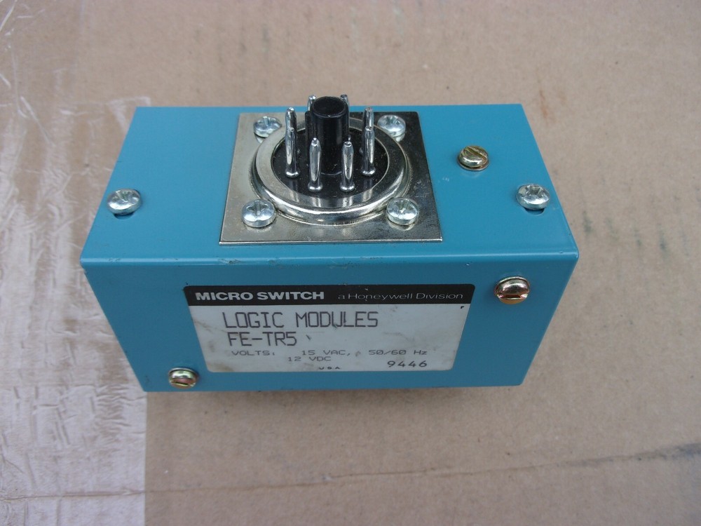Honeywell Micro Switch FE-TR5 Photoelectric Sensor Control TR Logic Module Delay