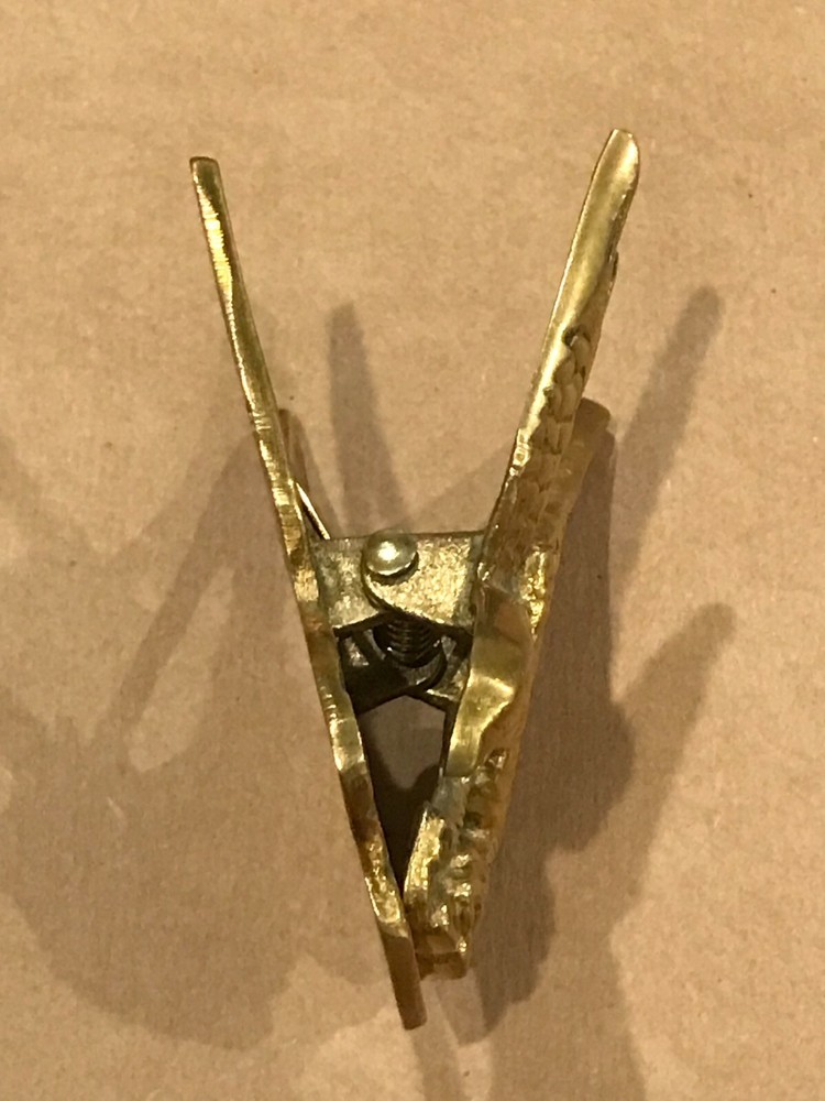 collectible metallic eagle clip