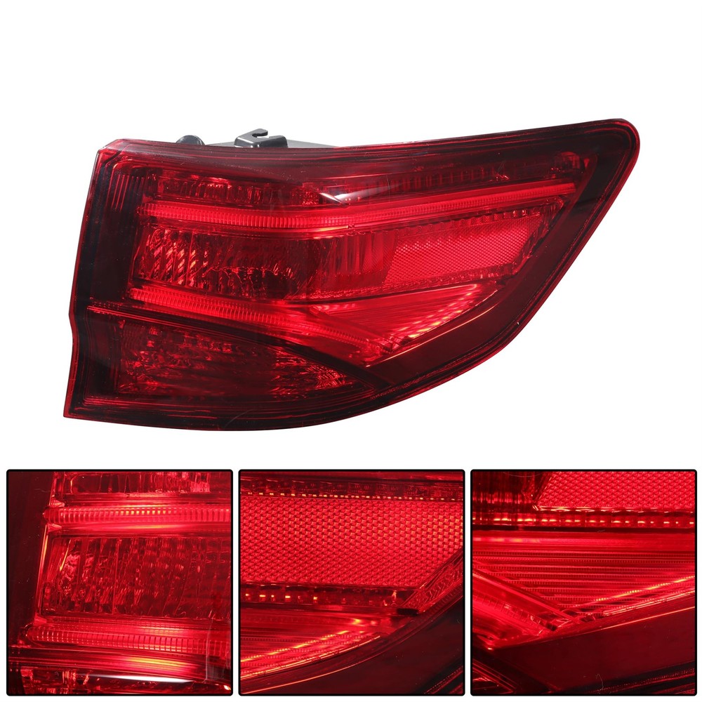 Outer Brake Tail Light Assembly for MDX 2014-2020 Driver Left Passenger Right