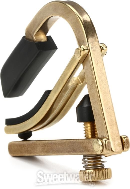 Shubb C7b Partial Capo for DADGAD Tuning - Brass