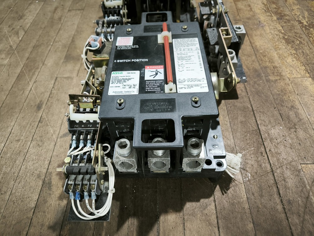 ASCO E7ACTSC30400N5XC Automatic Transfer Switch 400A 480V 50-60Hz