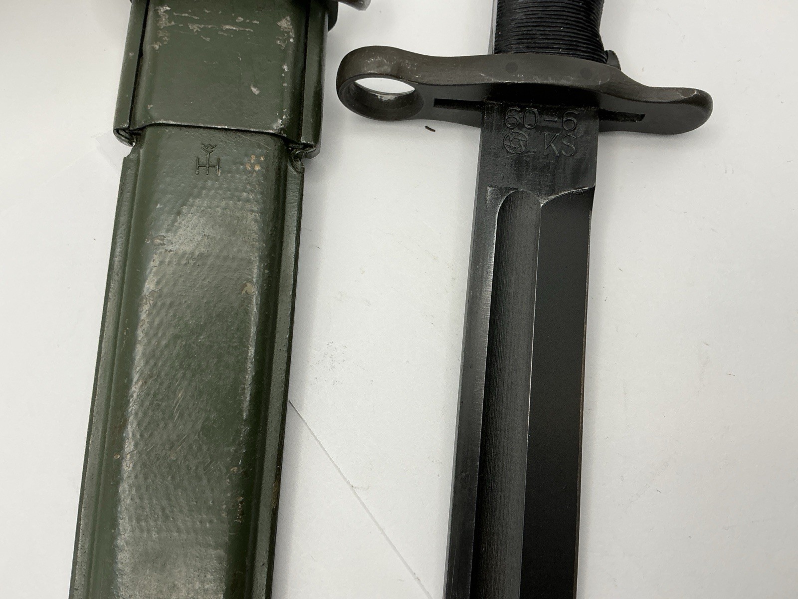 Taiwanese M1 Bayonet & Scabbard made for US supplied M1 Garands (excellent cond)