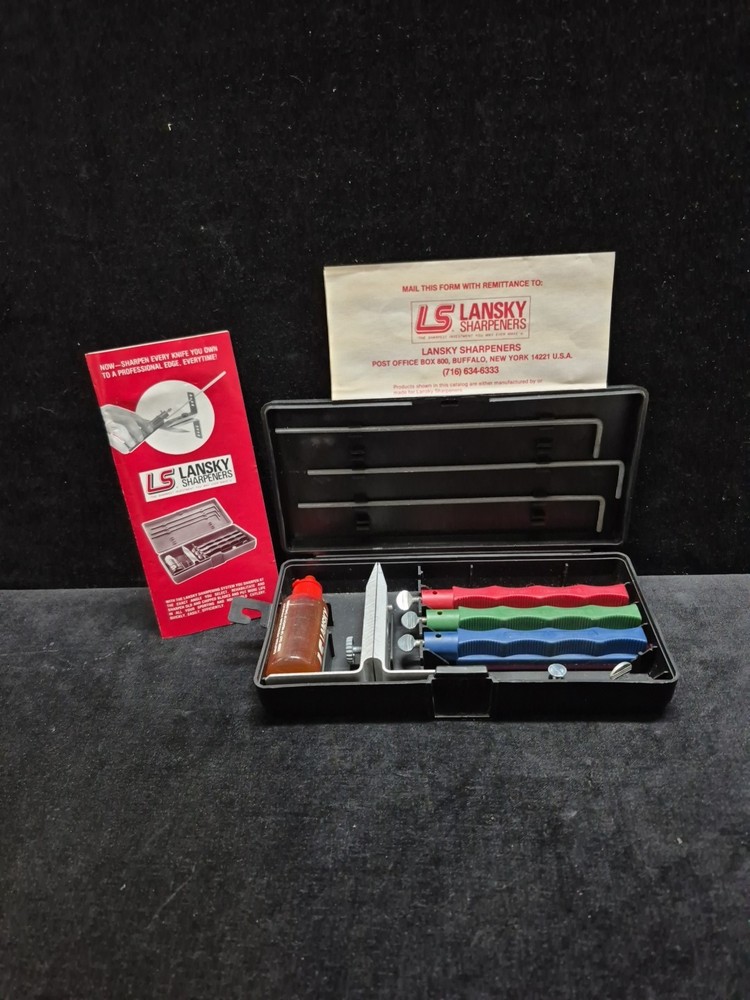 Lansky Professional Sharpening System Includes The Optional Universal Mount