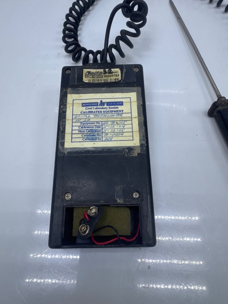 Delta OHM HD8601P Thermometer without battery cover