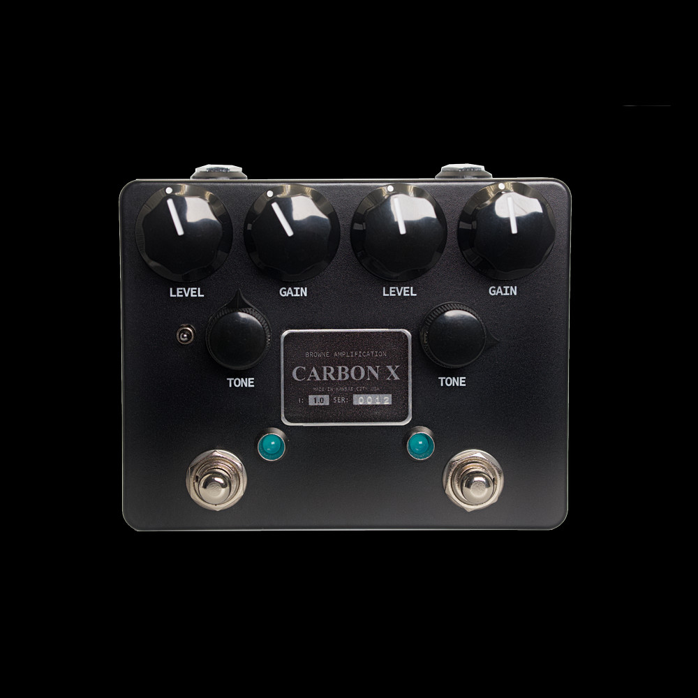 Brown Amplification Carbon X Dual Overdrive