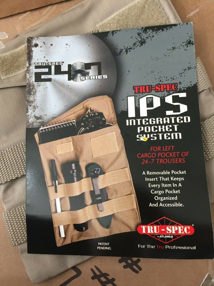 Tru Spec IPS Integrated Pocket System - Khaki left