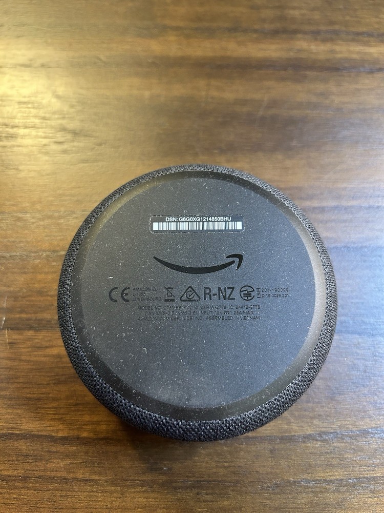 Amazon Alexa Echo Dot 3rd Generation Black Not Tested No Cord Included
