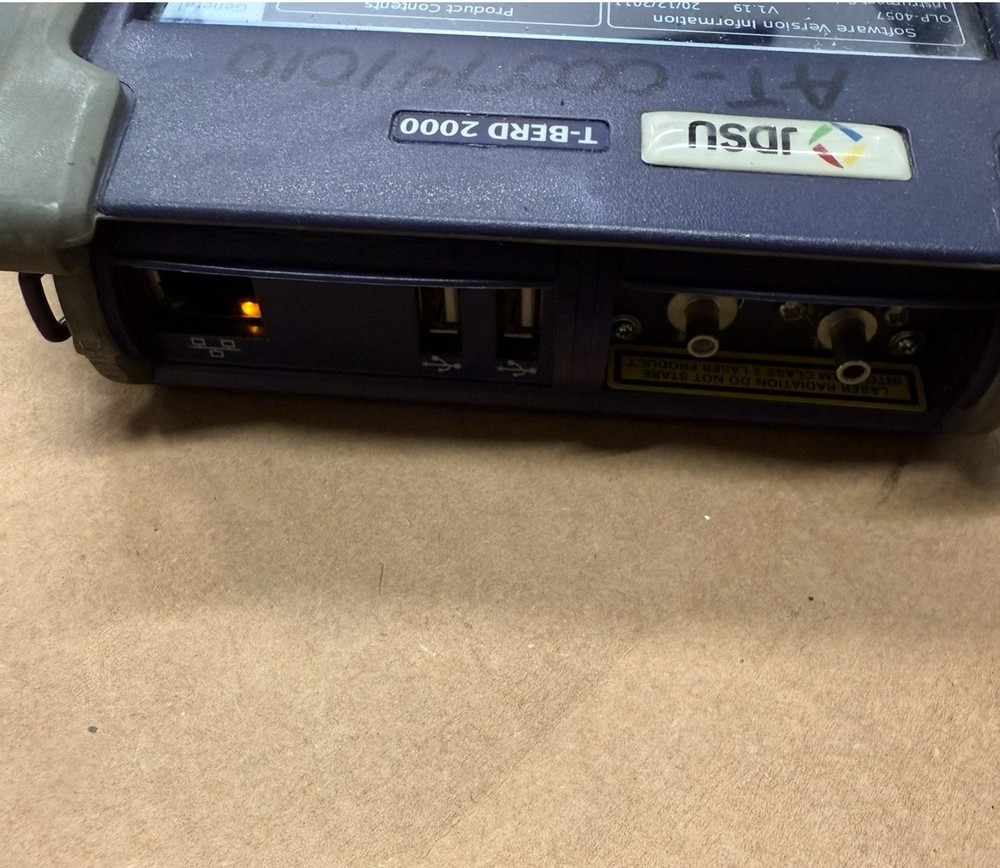 JDSU T-BERD 2000 Handheld Modular Test Set w/ Opt HV