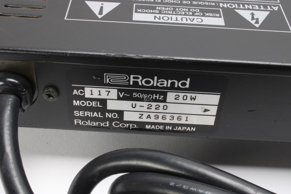 Roland U-220 Sound Module - Fair Condition