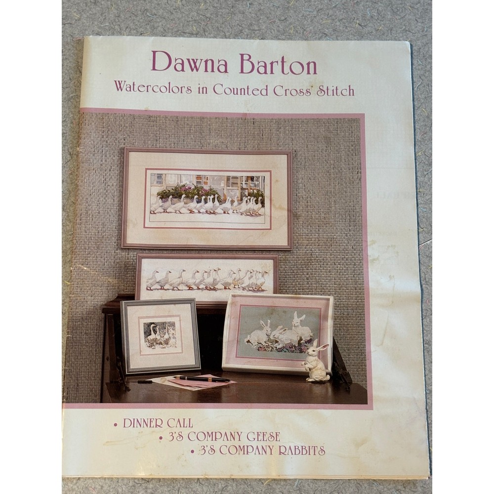Needlework, needlepoint, cross stitch Pattern booklet bundle