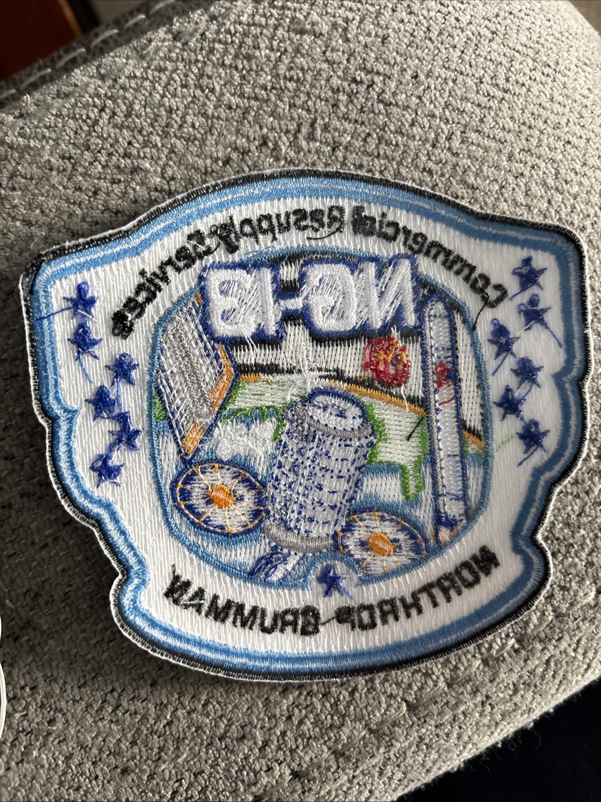 NASA Northrop Grumman NG-13 ISS Commercial Resupply Services Patch And Sticker