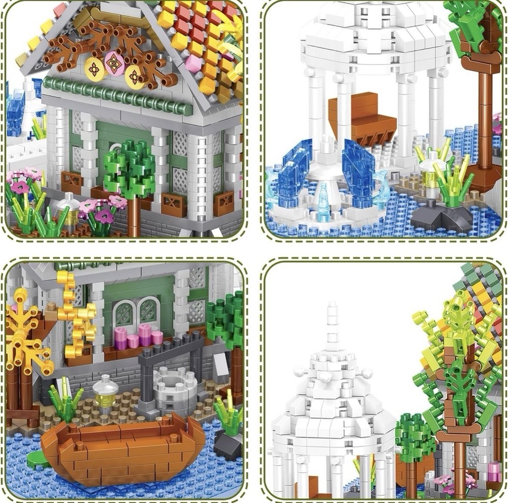 Japanese Maple Tranquil Garden Micro Mini Building Blocks Box Set