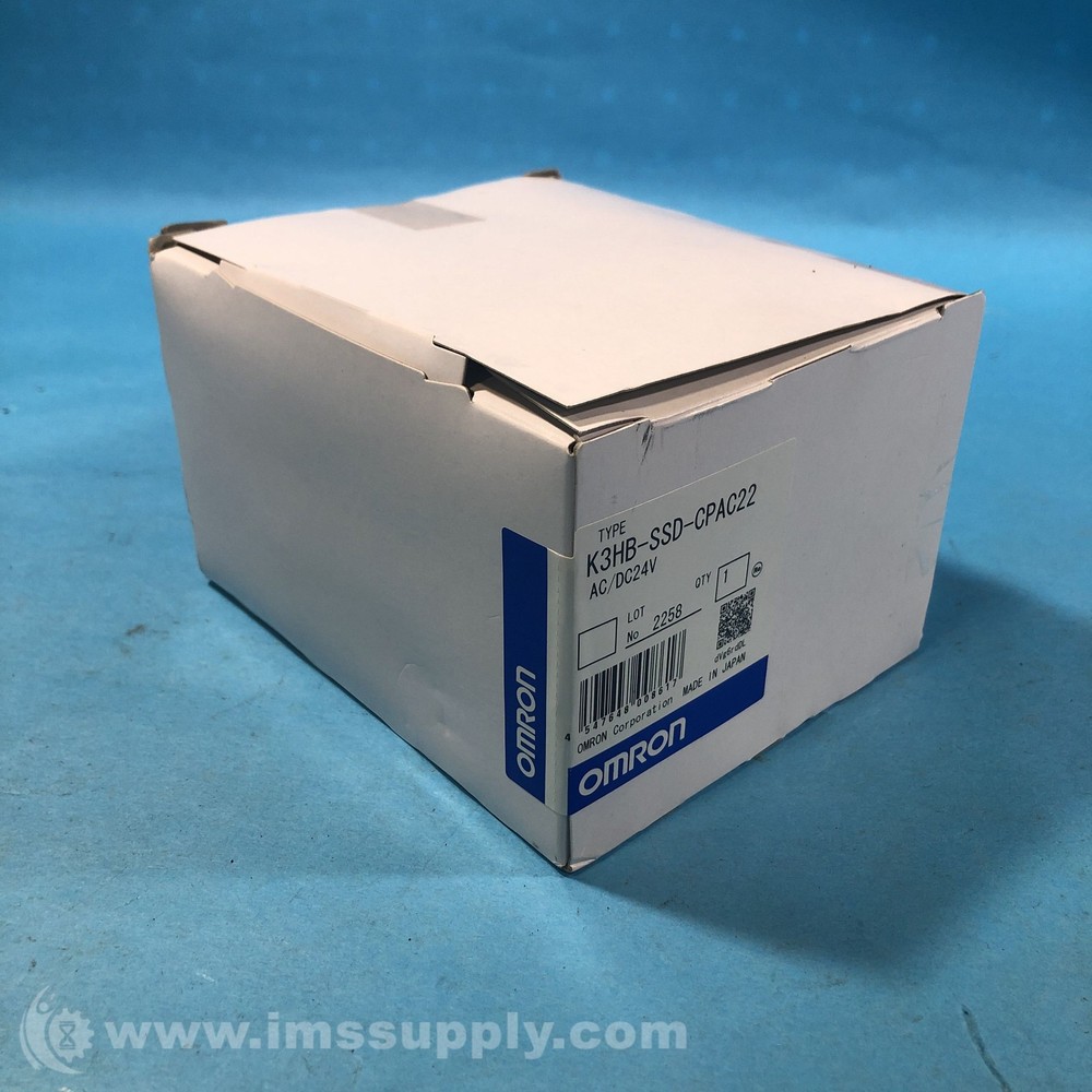 Omron K3HB-SSD-CPAC22 Digital Temperature Controller FNOB