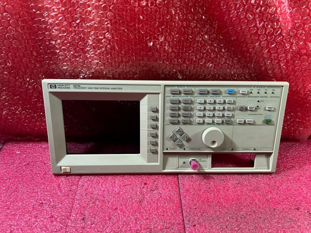 HP 5371A Frequency and Time Interval Analyzer ''Panel only''