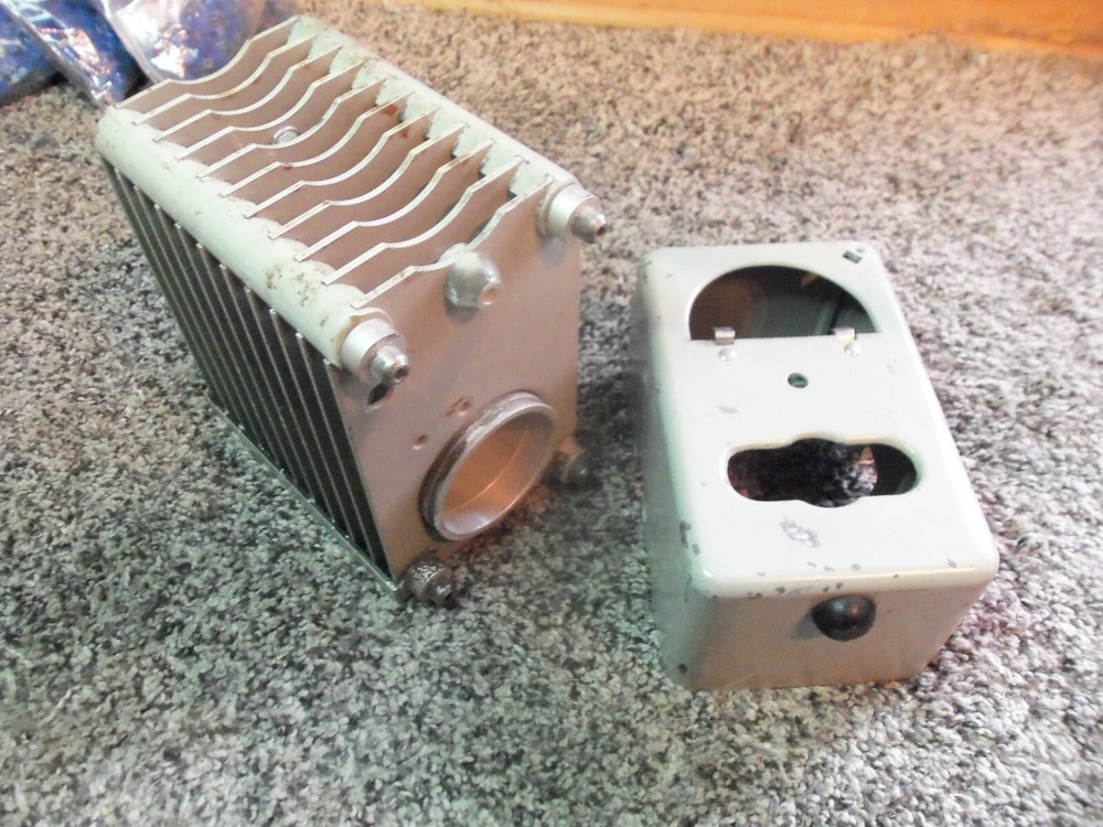 Bird 612 Thruline Wattmeter Meter EMPTY FRONT CASE