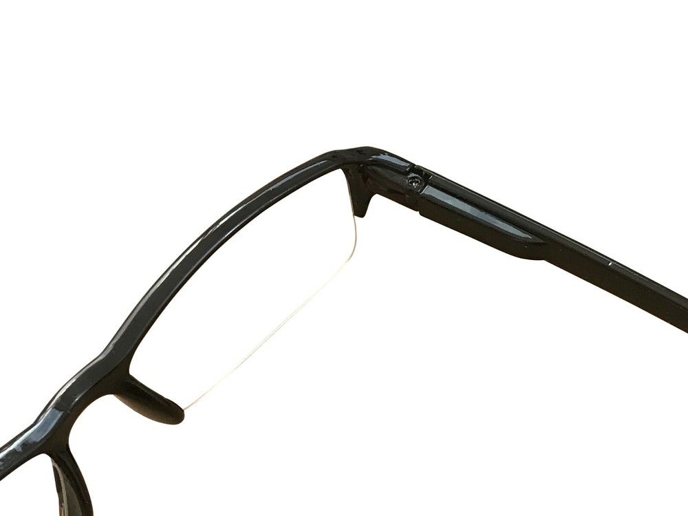 4 Pack Mens Half Frame Blue Light Blocking Reading Glasses Spring Hinge Readers