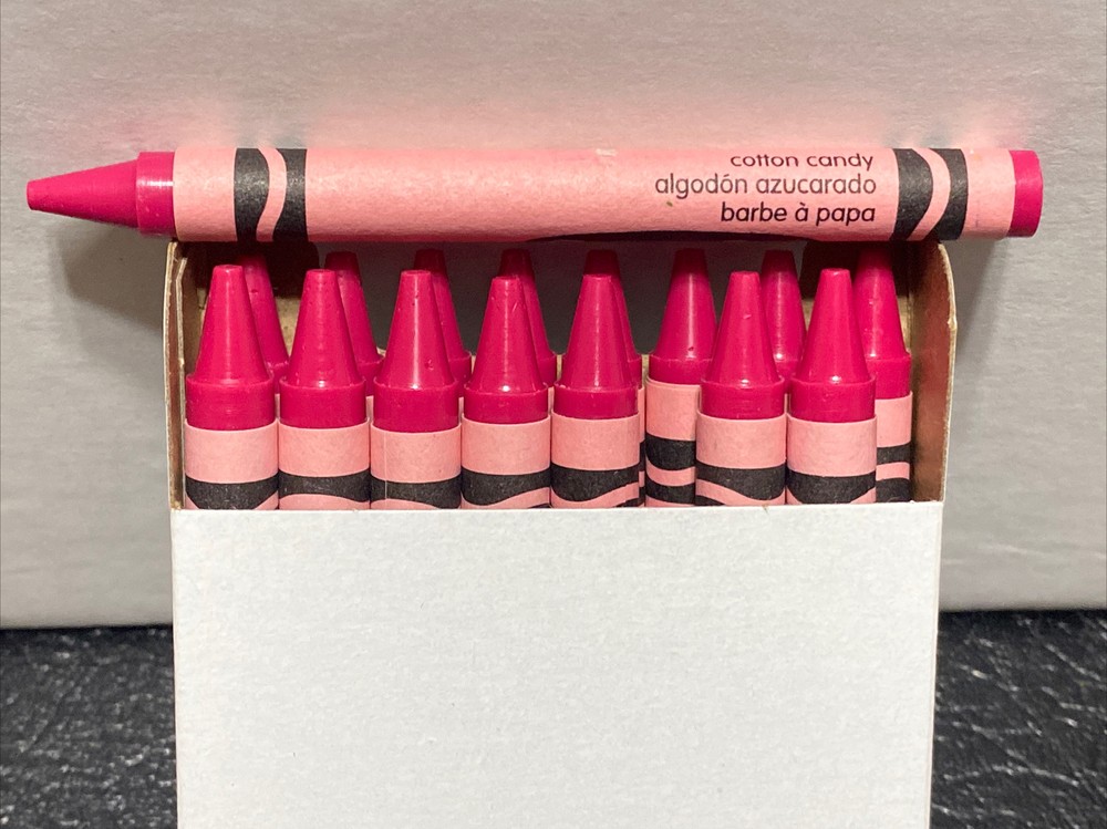 (16) Crayola Crayons (cotton candy) BULK