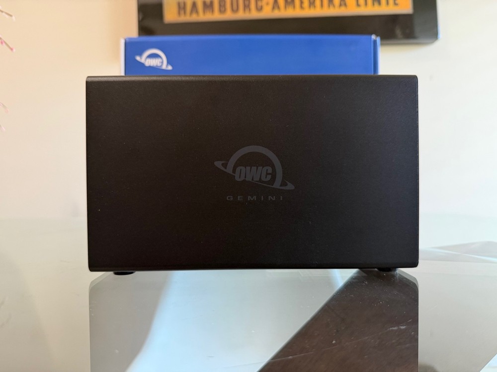 OWC Gemini 12TB 2-Bay Thunderbolt 3 Raid Array (2 X 6TB )