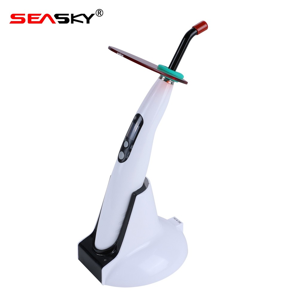 Dental Wireless LED.B Curing Light Lamp Cordless Adjustable Working Time USA