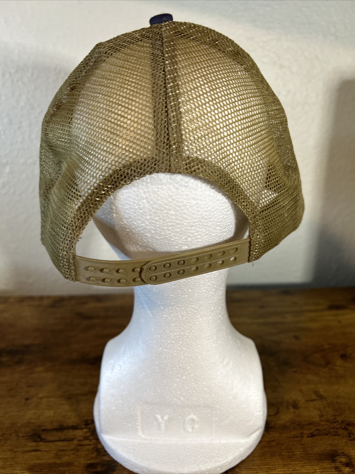 American Wind Power Center Lubbock, TX Rope Accent OSFM Embroidered Tan Cap Hat