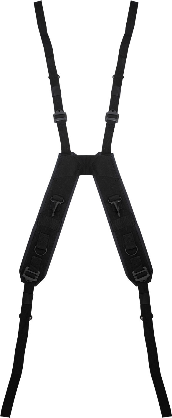 Rothco Black LC-1 H Style Suspender Military Army Tactical Load Bearing Belt