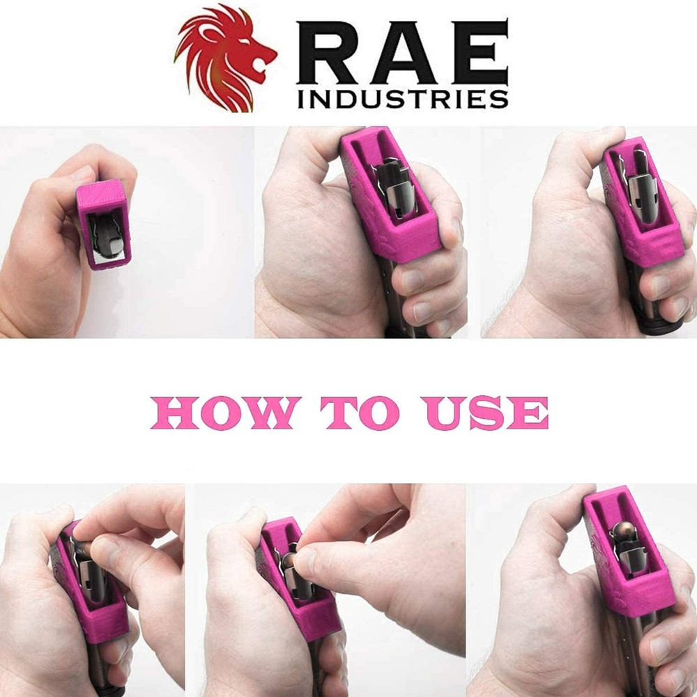 RAEIND Universal Speed Loader Single & Double Stack Mag Ladies Edition USA Made