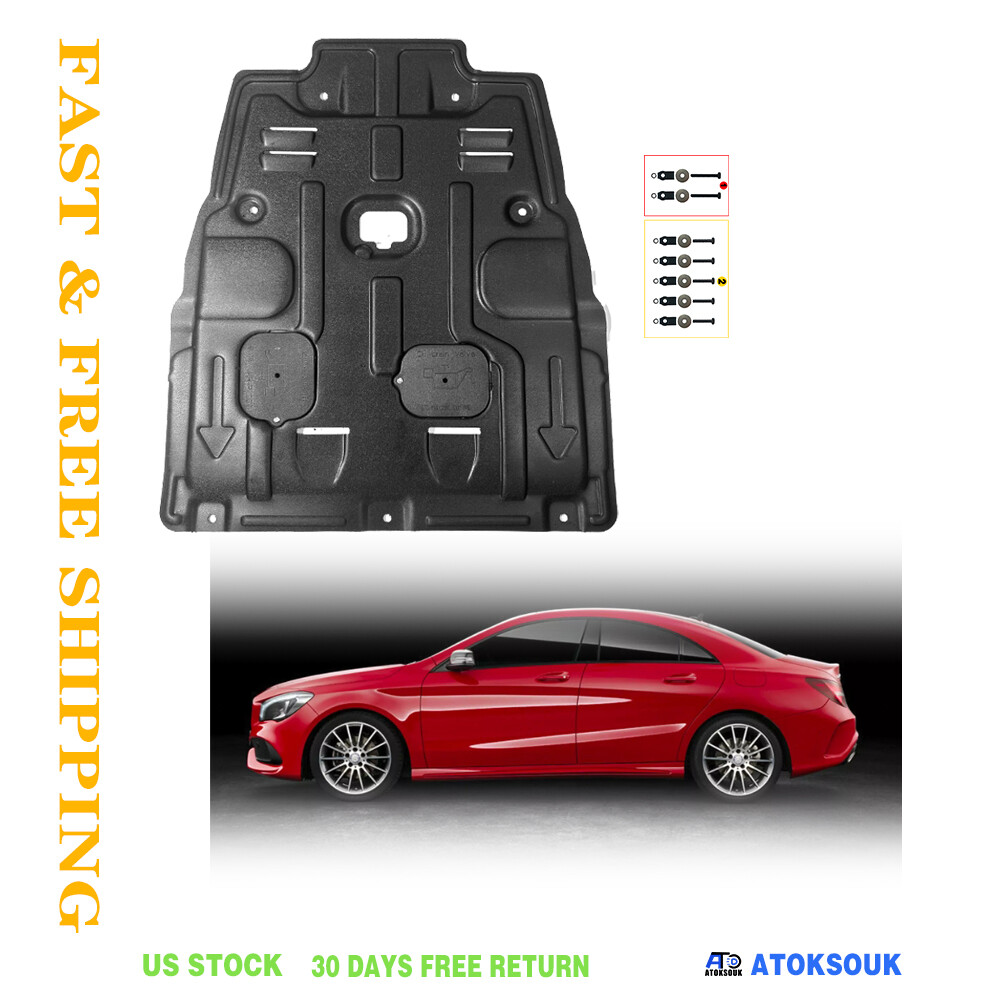 Engine Under Cover Fit For 2014-2019 Mercedes CLA250 Splash Shield Front Support