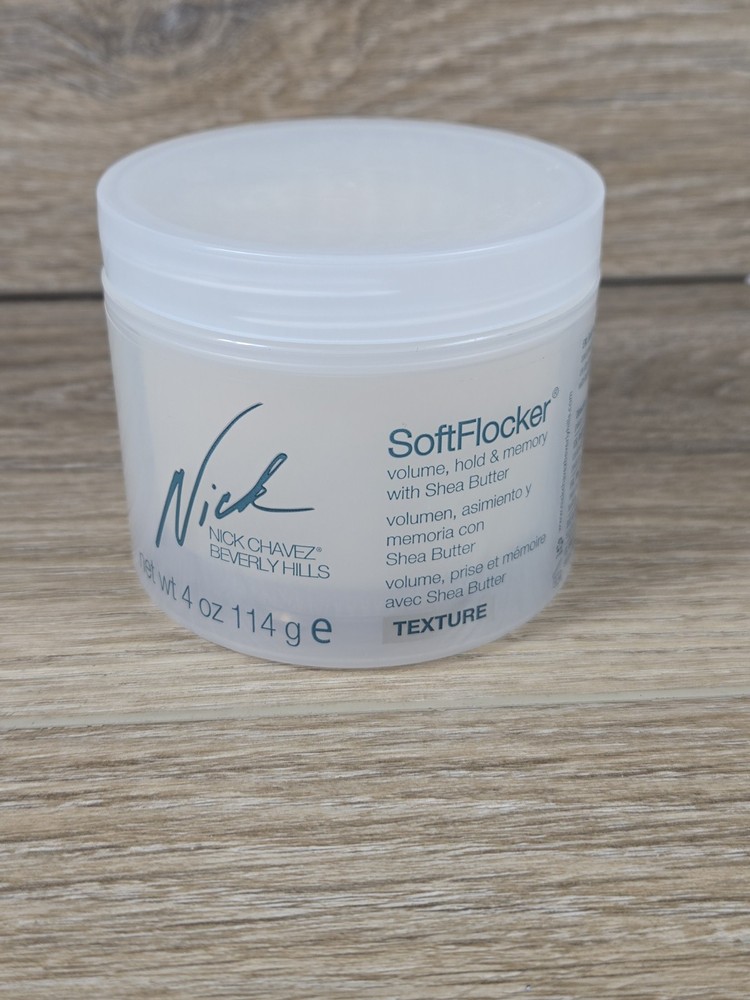 NICK CHAVEZ SOFT FLOCKER Volume, Hold & Memory with Shea Butter