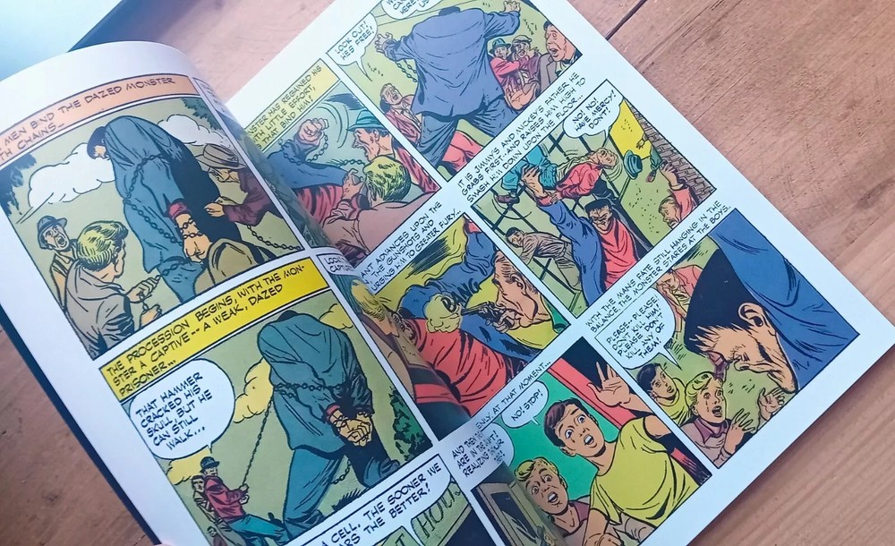 Vintage Horror Comic Bundle with prints and stickers