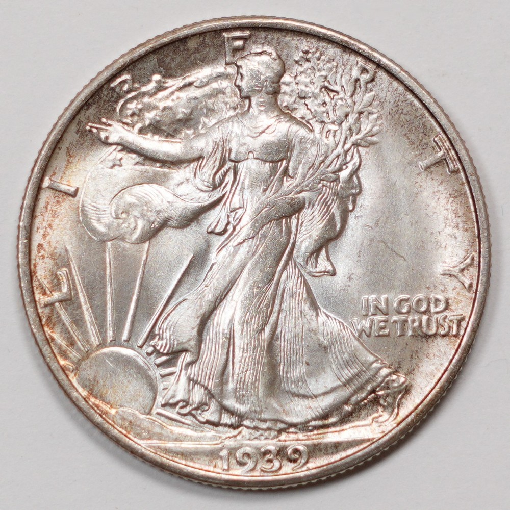 1939-S Walking Liberty Half Dollar